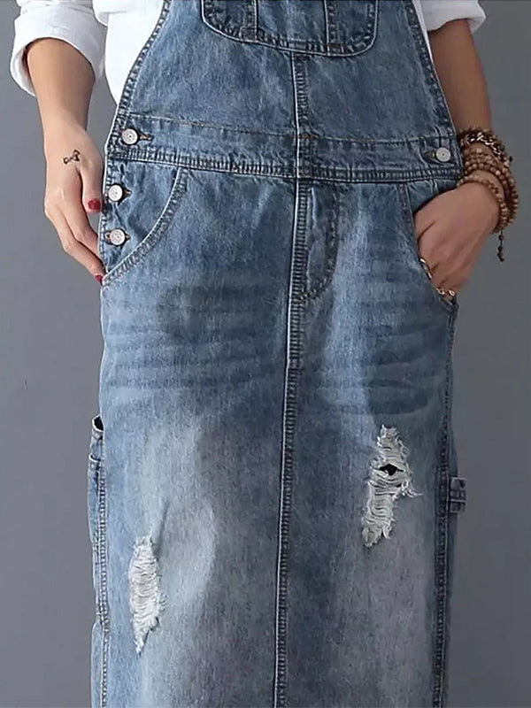 Sylis casual denim tank top