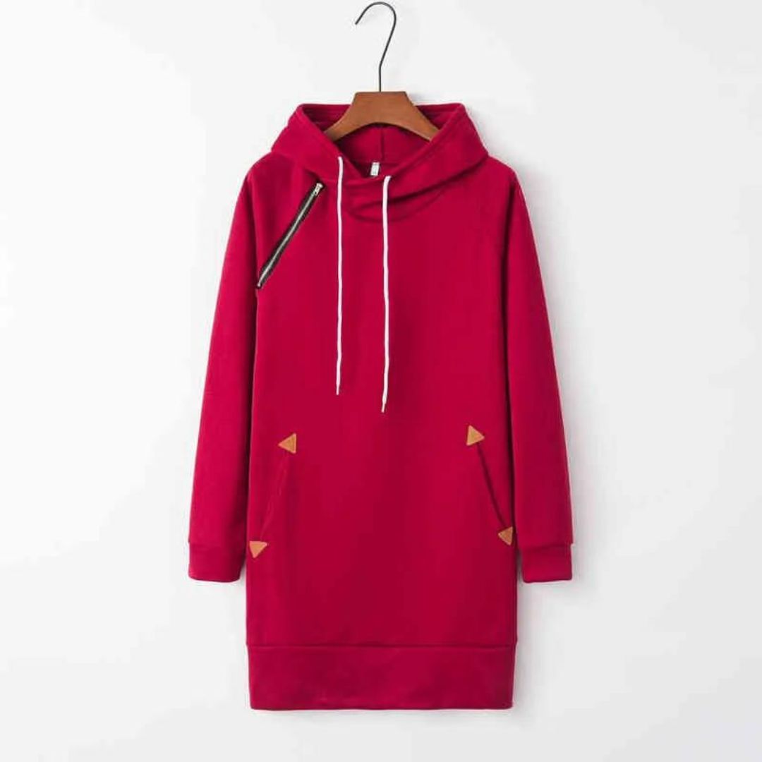 Casual hoodie sweatshirt with pockets