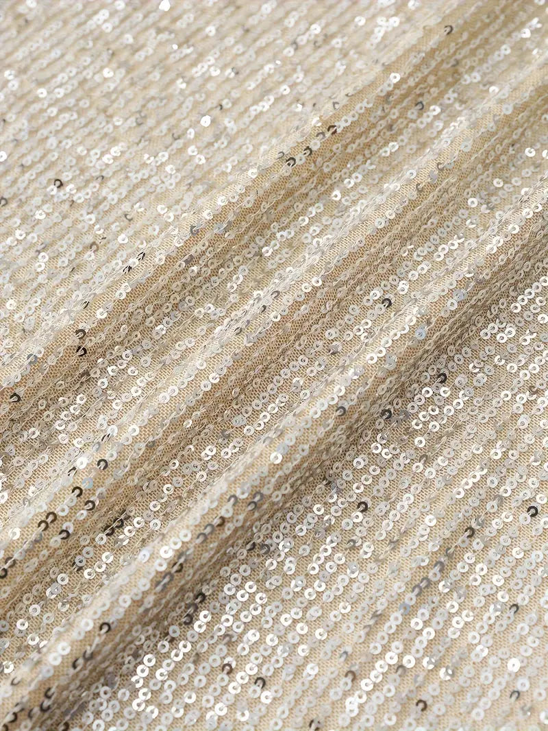 Sylis | Party sequin dress with contrast