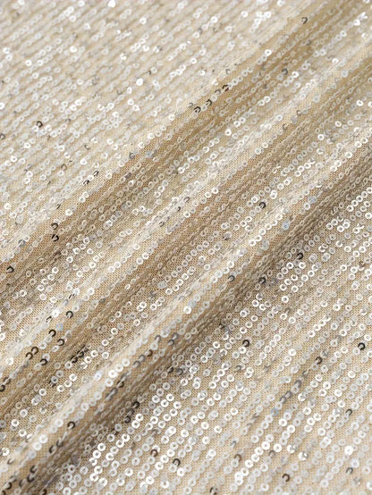 Sylis | Party sequin dress with contrast