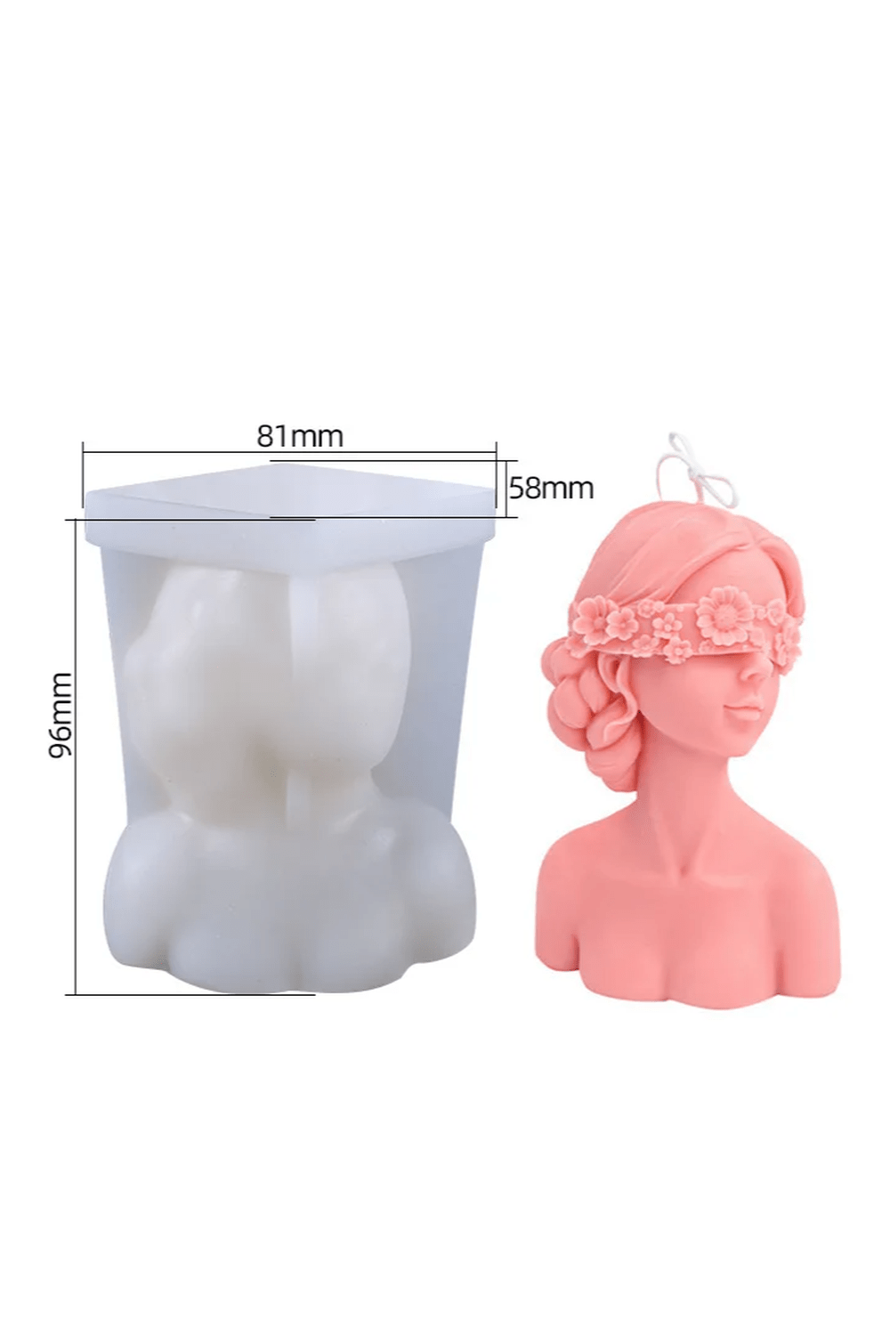 Head Candle Shape DIY