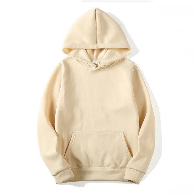 Sylis-Mode | Solid Color Hoodie Made of Cotton for Women