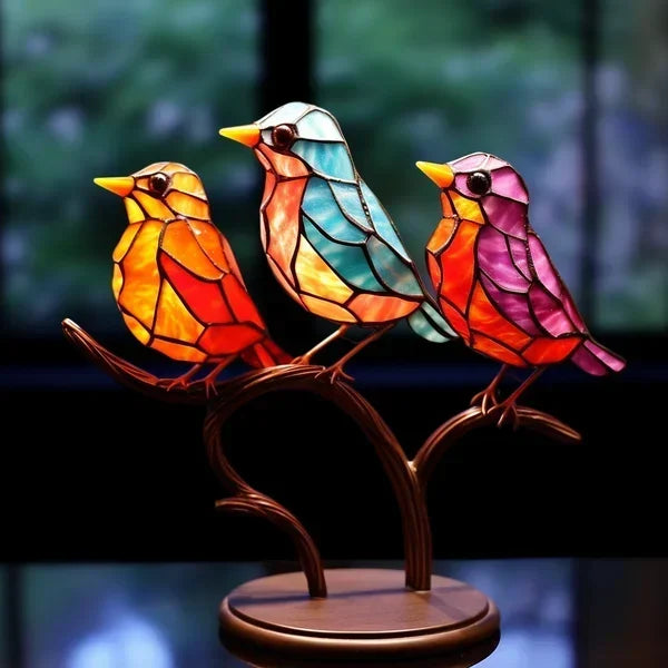 Bird sculptures and  decoration for exquisite interiors –  domes & candle holders
