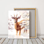 Young Elegant Deer - Canvas Wall Art Painting