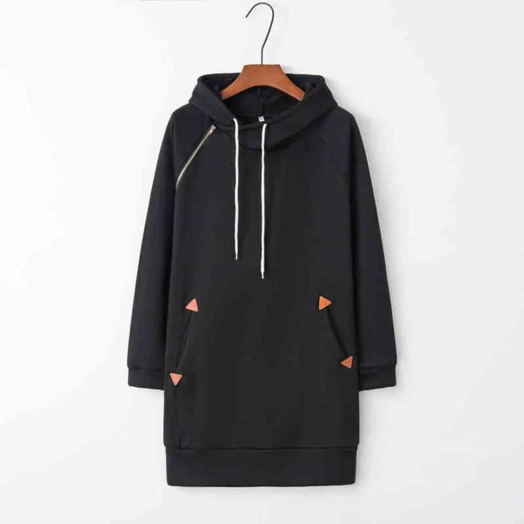 Casual hoodie sweatshirt with pockets