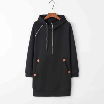 Casual hoodie sweatshirt with pockets