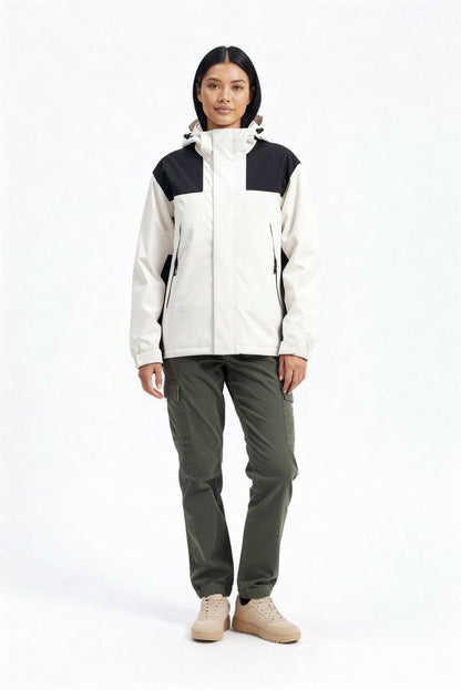Sylis-Mode | 3-in-1 Fleece Winter jacket with hood for ladies