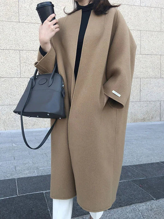 Sylis | Long wool coat for women