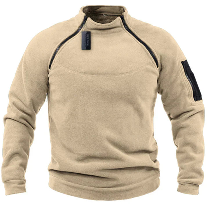 Sylis-Mode | Men's Fleece Zip-Up Pullover