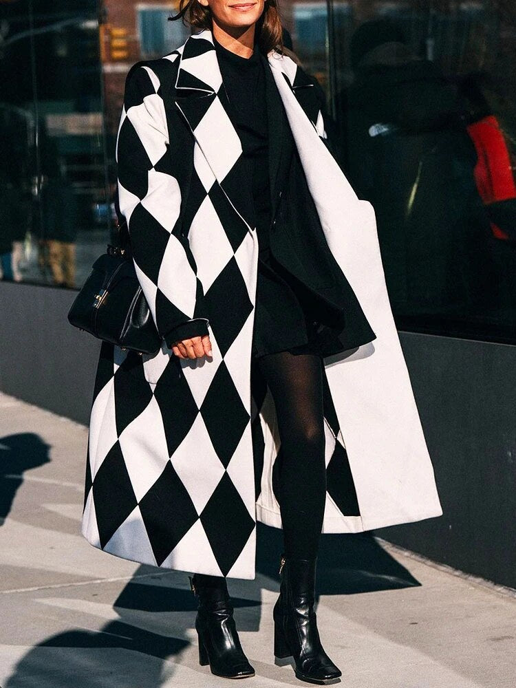 Sylis lapel long sleeve