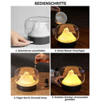 Aromatherapy Air Humidifier – Elegant Ultrasonic Diffuser with LED & Essential Oil Function
