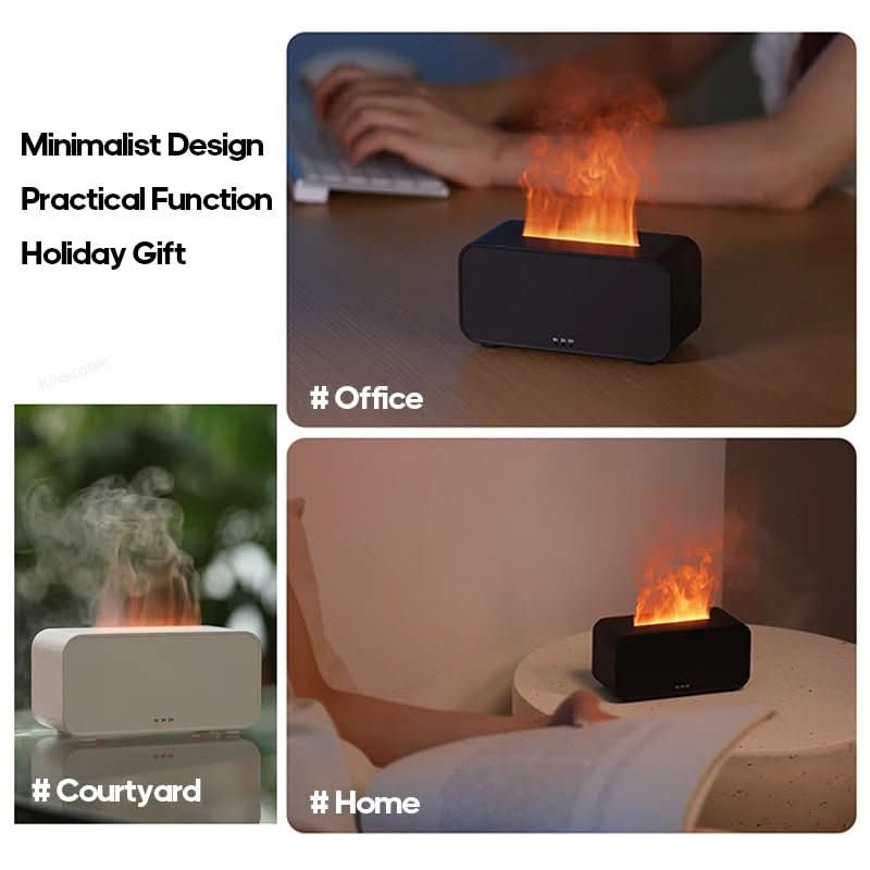Compact Ultrasonic Aroma Diffuser with LED Color Changing
