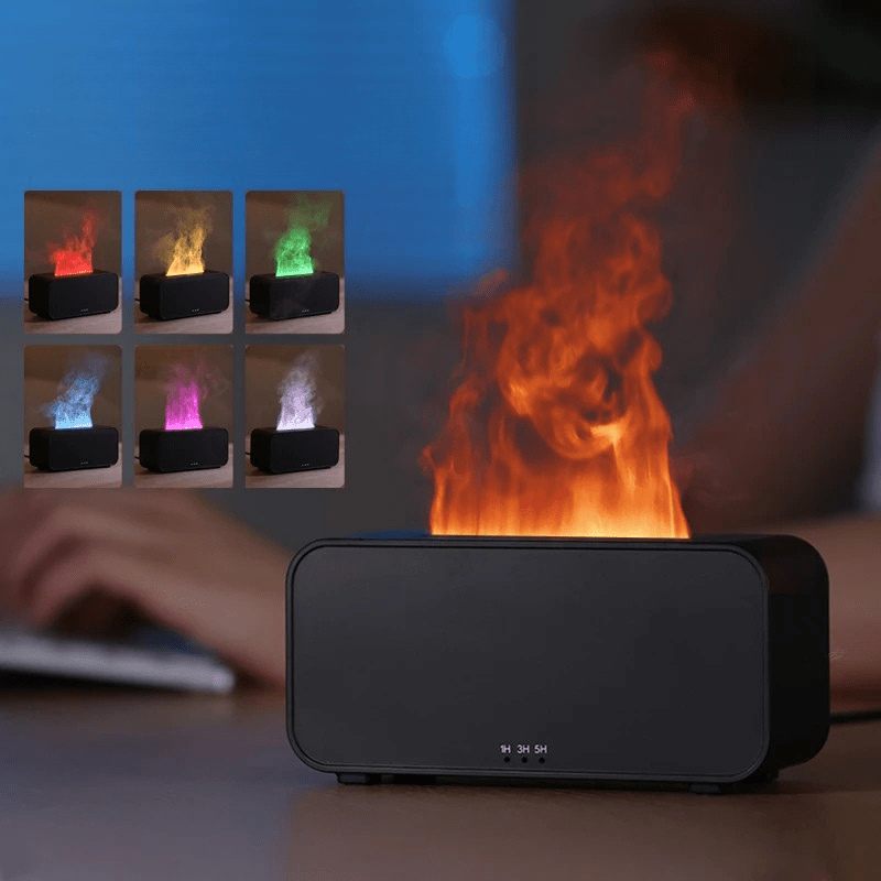 Compact Ultrasonic Aroma Diffuser with LED Color Changing