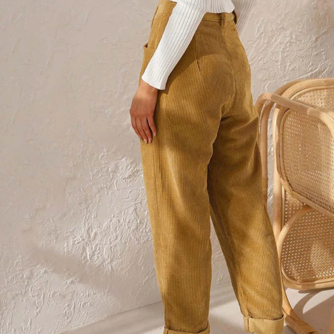 Sylis | Casual Corduroy Leisure Pants