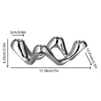 Cosmic Ripple Candle Holder