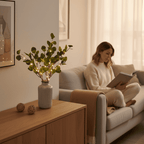 Flexible LED branch lamp with warm light tone