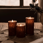 Flameless Decorative Candles with Realistic Flicker Effect