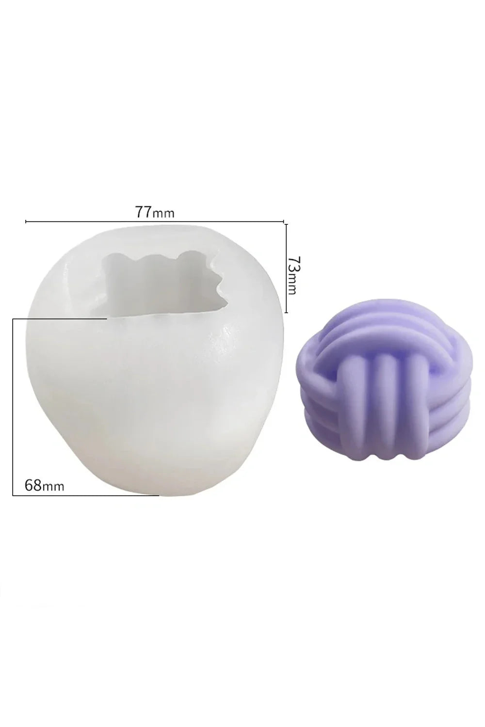 Scented candle mold DIY