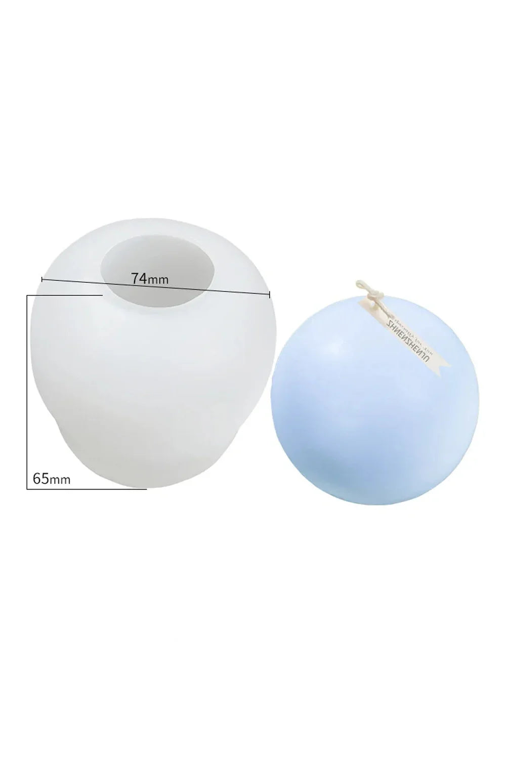 Scented candle mold DIY