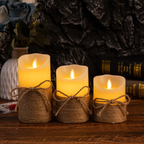 LED Candles LumiFlame | Flickering Real Wax Effect | Safe & Energy Saving | Various Sizes & Designs