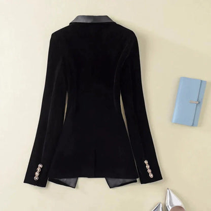 Sylis | Velvet Smoking jacket with satin lapels