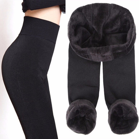 Sylis-Mode - Varma, thick winter leggings | 2-pack