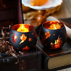 Halloween Candle Holder Set | Decorative Table Decoration