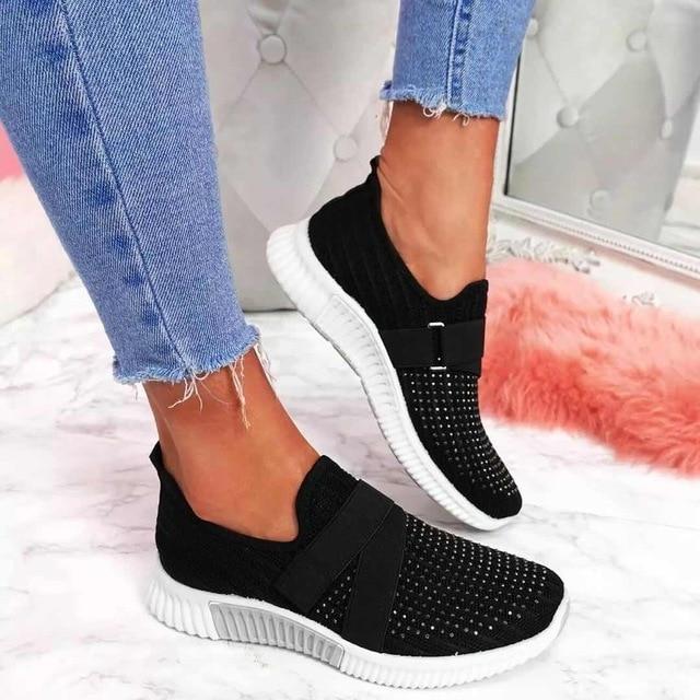 Sylis-Mode - Orthopedic Slip-On Ladies Sneakers