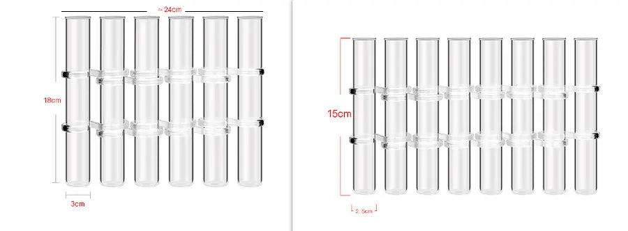 Hinged-Flower vase – Flexible and elegant glass vase