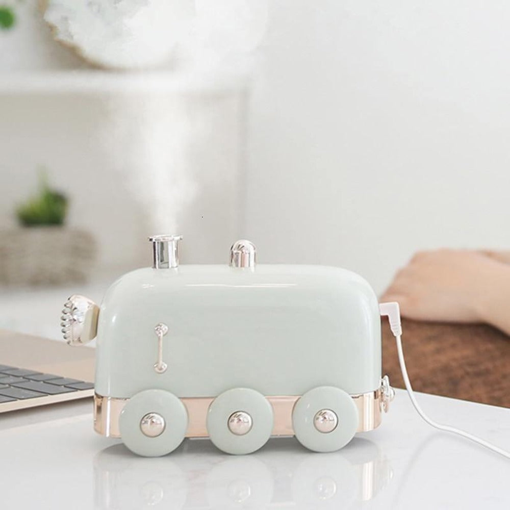 Elegant ultrasonic humidifier and aroma diffuser