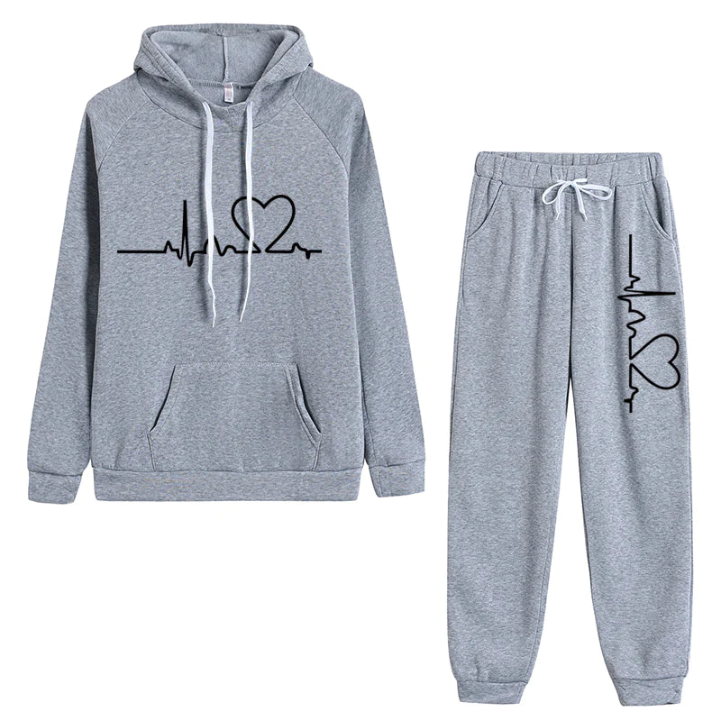 Sylis-Mode | Sweatshirts With Hood And Pants For Women Isla