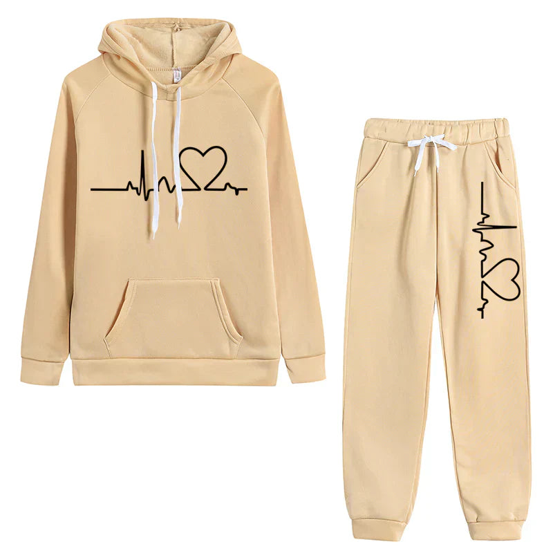 Sylis-Mode | Sweatshirts With Hood And Pants For Women Isla