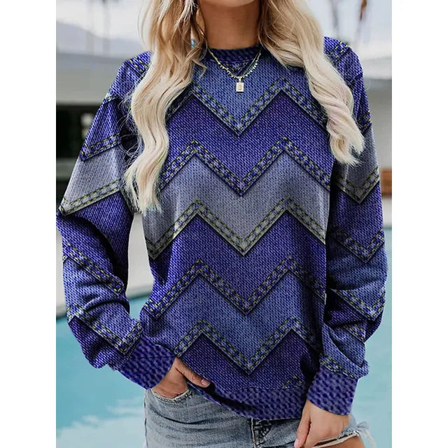 Sylis | Printed sweater