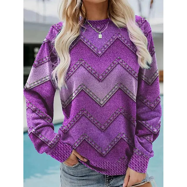 Sylis | Printed sweater