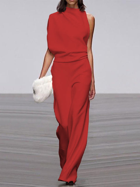 Sylis | Round neck jumpsuit