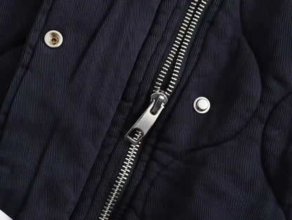 Sylis | Cotton jacket with round collar