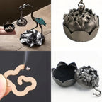 Lotus-Crane Decor & Aroma Diffuser – For relaxed senses & warm atmosphere