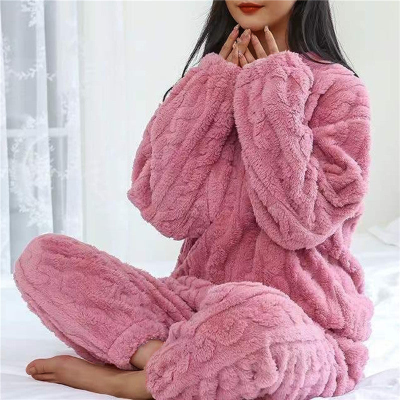Sylis cozy fleece pajamas