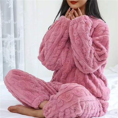 Sylis cozy fleece pajamas