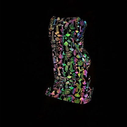 Sylis | Glow party dress with phosphorescent effect