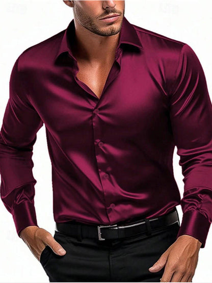 Sylis Elegant and timeless silk shirt Heidi-Mode