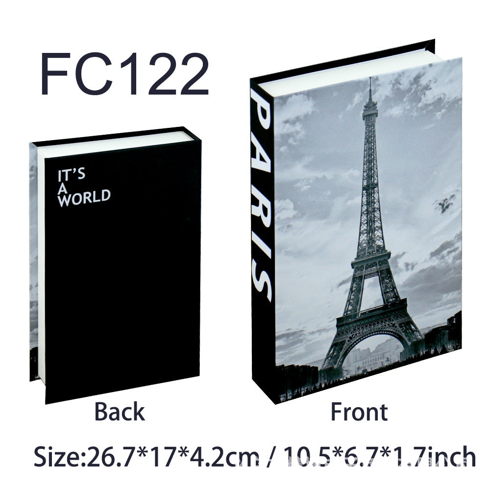 Decorative Hardcover Hidden Storage Book Safe
