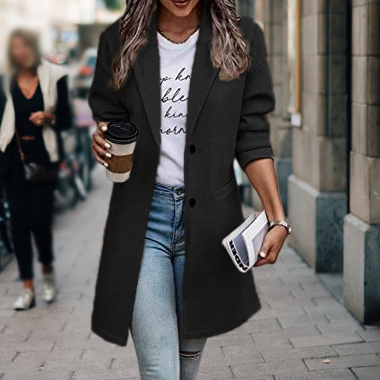 Sylis | Elegant Long Coat for Women for Autumn & Winter