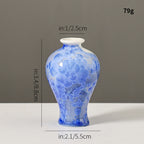 Elegant Floral Design Ceramic Vase