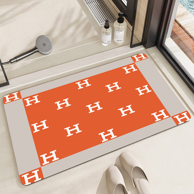 Decorative Non-Slip Bathroom Mat