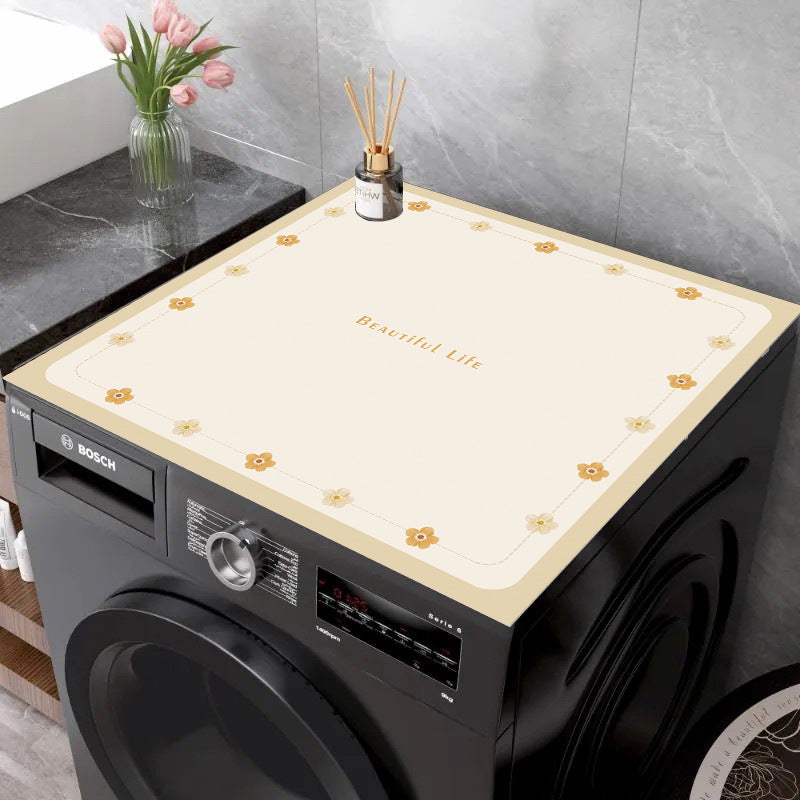 Decorative Laundry Top Mat