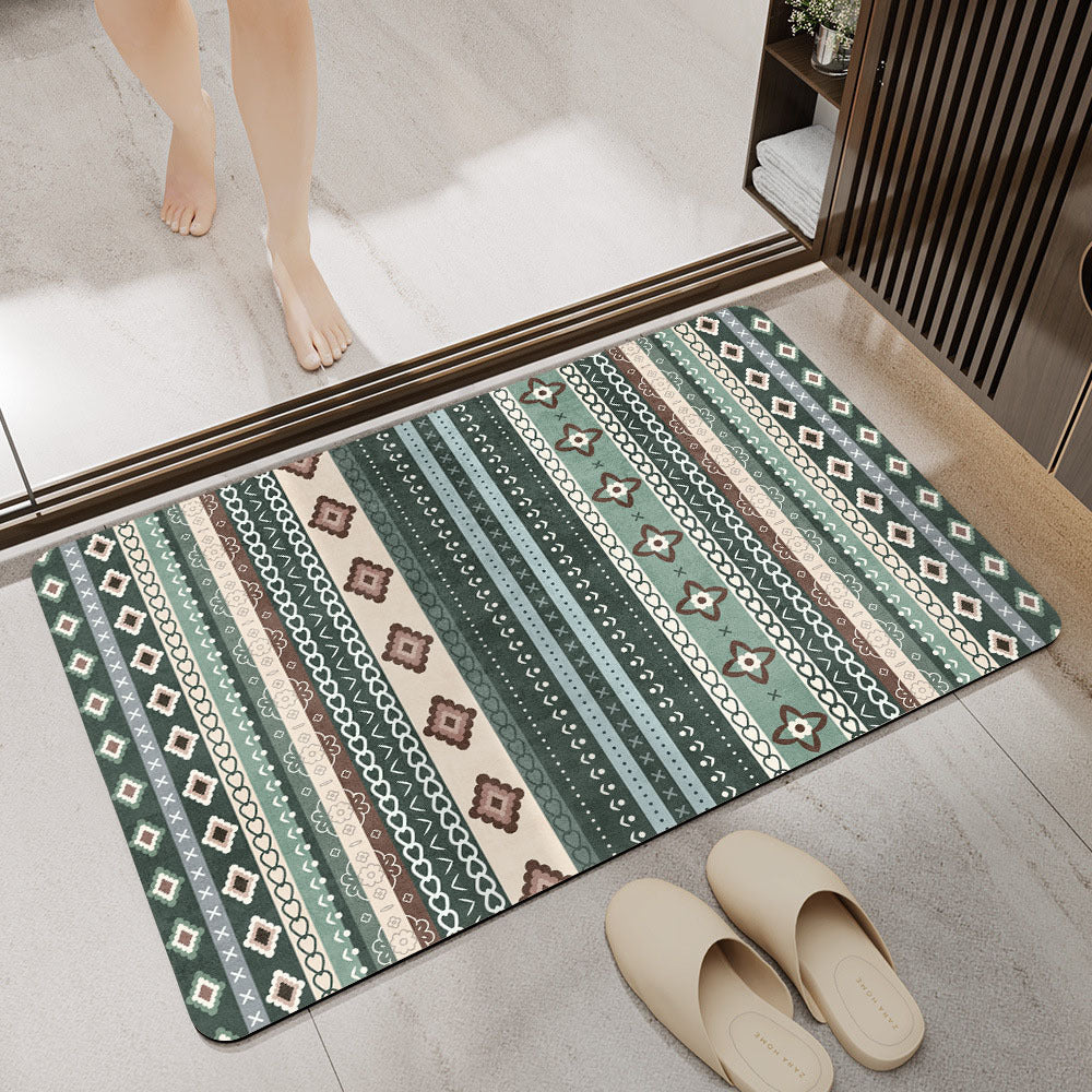 Luxurious Textured Bath Mat