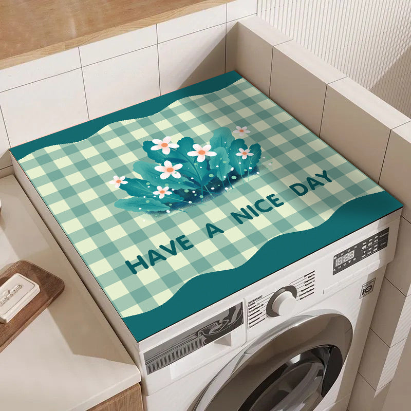 Decorative Laundry Top Mat