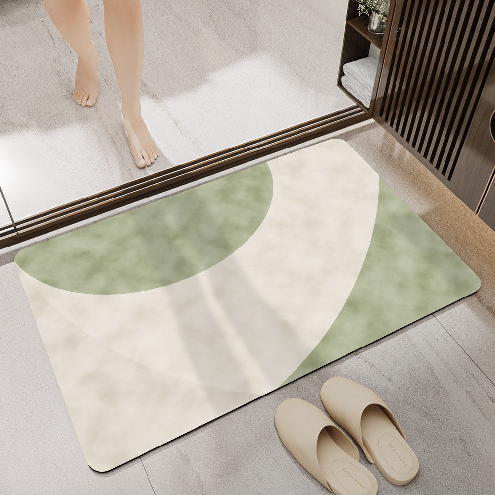 Stylish Abstract Bath Mat