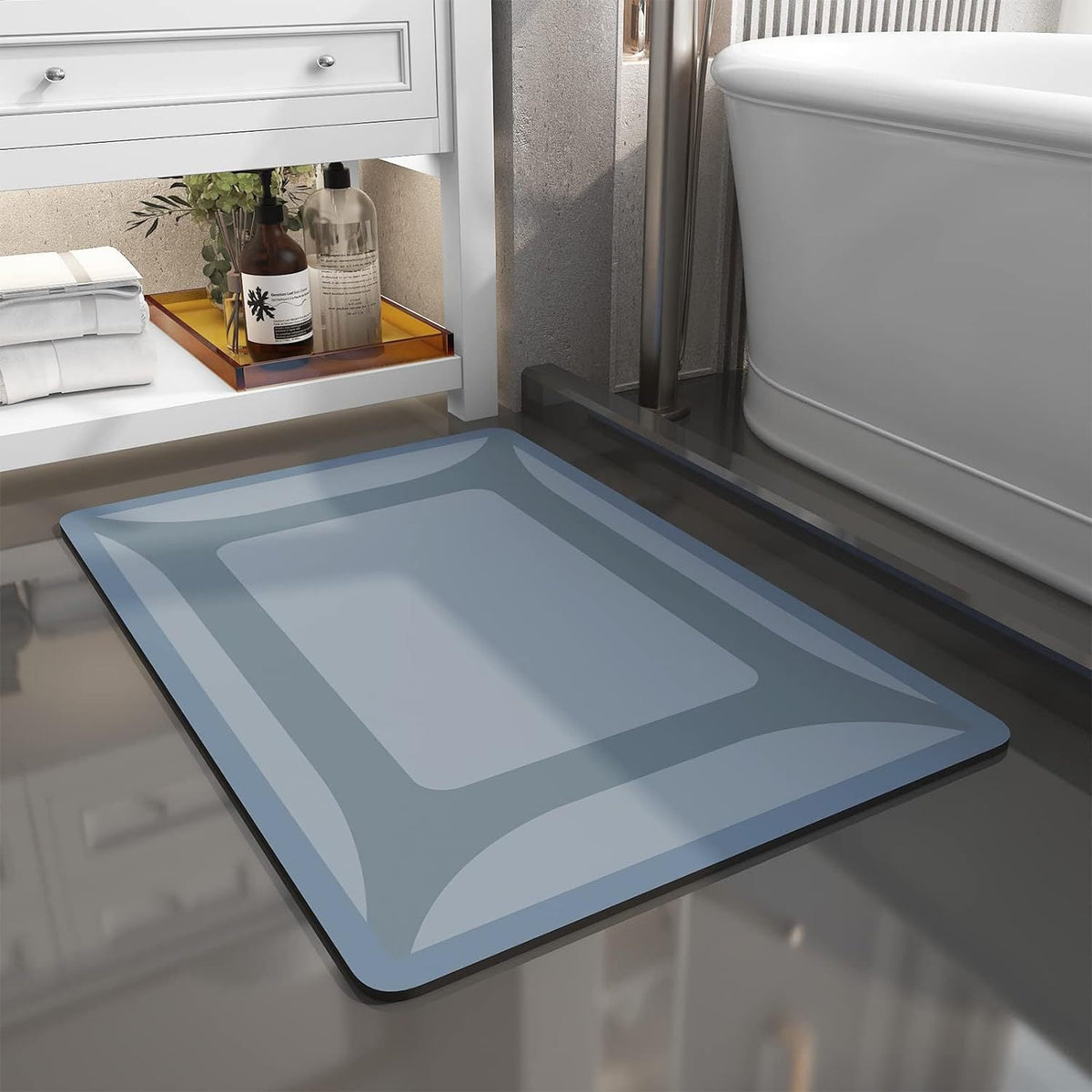 Absorbent Memory Foam Bath Mat